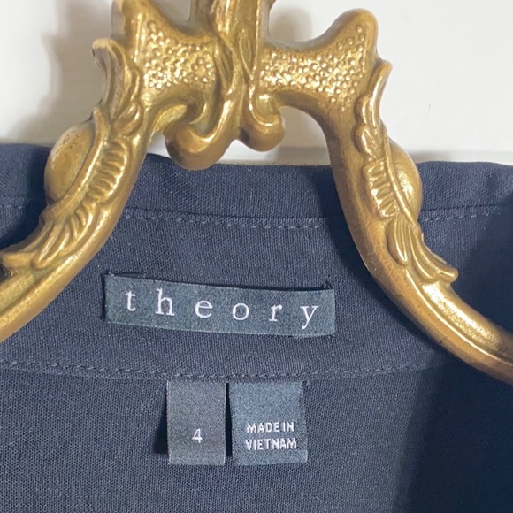 Theory Stenna 4 Pocket Shirt Dress Size 4 - Picture 11 of 11